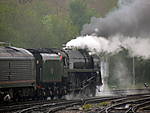 The Duke Of Gloucester with The Pembroke Coast Express