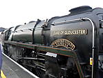 The Duke Of Gloucester with The Pembroke Coast Express