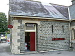 The old toilet block with the new ones being built in the background