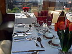Table set for the SVR Sunday lunch run