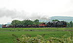 9F Departing Toddington.