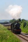 City Of Truro approaching Bishops Cleeve.