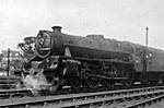 Black Five 44720 on Aberdeen shed 1965