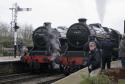 Pair Of Stanier's Finest At Ramsbottom.