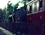 Fowler 4f leaves Haverthwaite for Windermere.