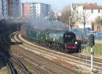 34067 "Tangmere" at Fratton 21st February 2009.