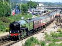 60163 "Tornado" leaves Eastleigh on 16/06/10.