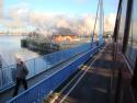 Crossing Ribble's Famous Swing Bridge