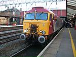 class 57316 at crewe