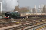 35028 Clan Line Clapham Junction Station