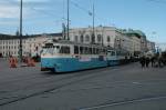 Broken tram in Gothenburg