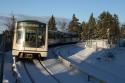 Metro In Norweigan Mountains