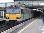 Class 92 No.92017 Shakespeare passing Stafford.