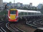 Class 460 Gatwick Express at Clapham Junction.