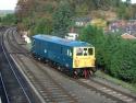 Ed No.73006 running round at Bewdley