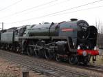 70013 "OLIVER CROMWELL"  @ Grantham 28/02/2009