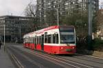 Tramlink 2533 leaving East Croydon on Addiscombe Rd on a New Addington serv