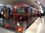 Metropolitan locomotive No 5 at the London Transport Museum