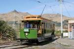 Christchurch Stephenson Tram No 1 at Ferrymead