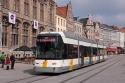 Hermelijne Tram In Ghent