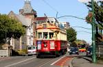 Christchurch 178 Brill car on the Christchurch Tramway