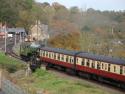 A1 Branch Line Arrival - Highley - 31 10 09