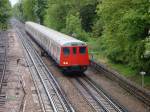 Overground Tube on the Metropolitan