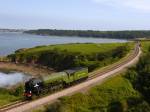 60163 Tornado passes Waterside Light  Engine