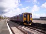 Class 150261 at Penzance 7/4/2009