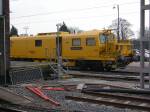 Track machine stabled at Nuneaton 17.02.2009