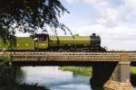 'Mayflower' leaving Wansford