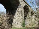 Old railway viaduct in Bollington