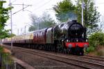 Royal Scot 4-6-0 Class 7P 46115 Scots Guardsman at Bolton Le Sands 09.05.20