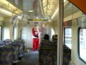 Santa On Train