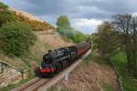 BR Std Class 4MT 76079 approaching Commondale on the Esk Valley Line