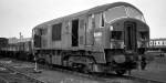 D6349 being demolished at Swindon 25.04.1971.