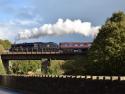 45690 At Brooksbottom Viaduct 14/10/23