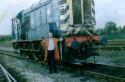 Me On Frieghtliner Shunt At Stourton,leeds, Circa 1994.