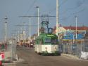 632, Pleasure Beach, Blackpool Tramway, Uk.