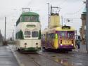 712 And 630, Cabin, Blackpool Tramway, Uk.