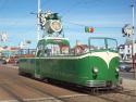 605, Pleasure Beach, Blackpool Tramway, Uk.