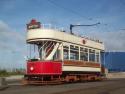 31, Pleasure Beach Loop, Blackpool Tramway, Uk.