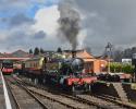 Ex Gwr Praire Tank 4566 Collects The Observation Car For A Private Charter