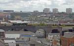 Crossing the viaduct in Birmingham