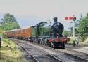 Ex Gwr Heavy Goods Loco 2857 Arriving At Arley