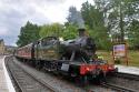 Gwr 'small Prairie' No.4566 Arrives At Arley