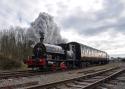 W G Bagnall 0-4-0st Linda 2648 Departs Brownhills West