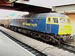 Advenza Frieght Class 57, 57005, Derby Station 27.9.2008.