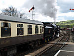 David Shepherd at The Gloucester and Warwickshire Railway 12.4.2008