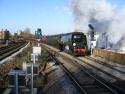 34067 Tangmere Passes Selhurst With The Christmas Sussex Belle 10 12 14.